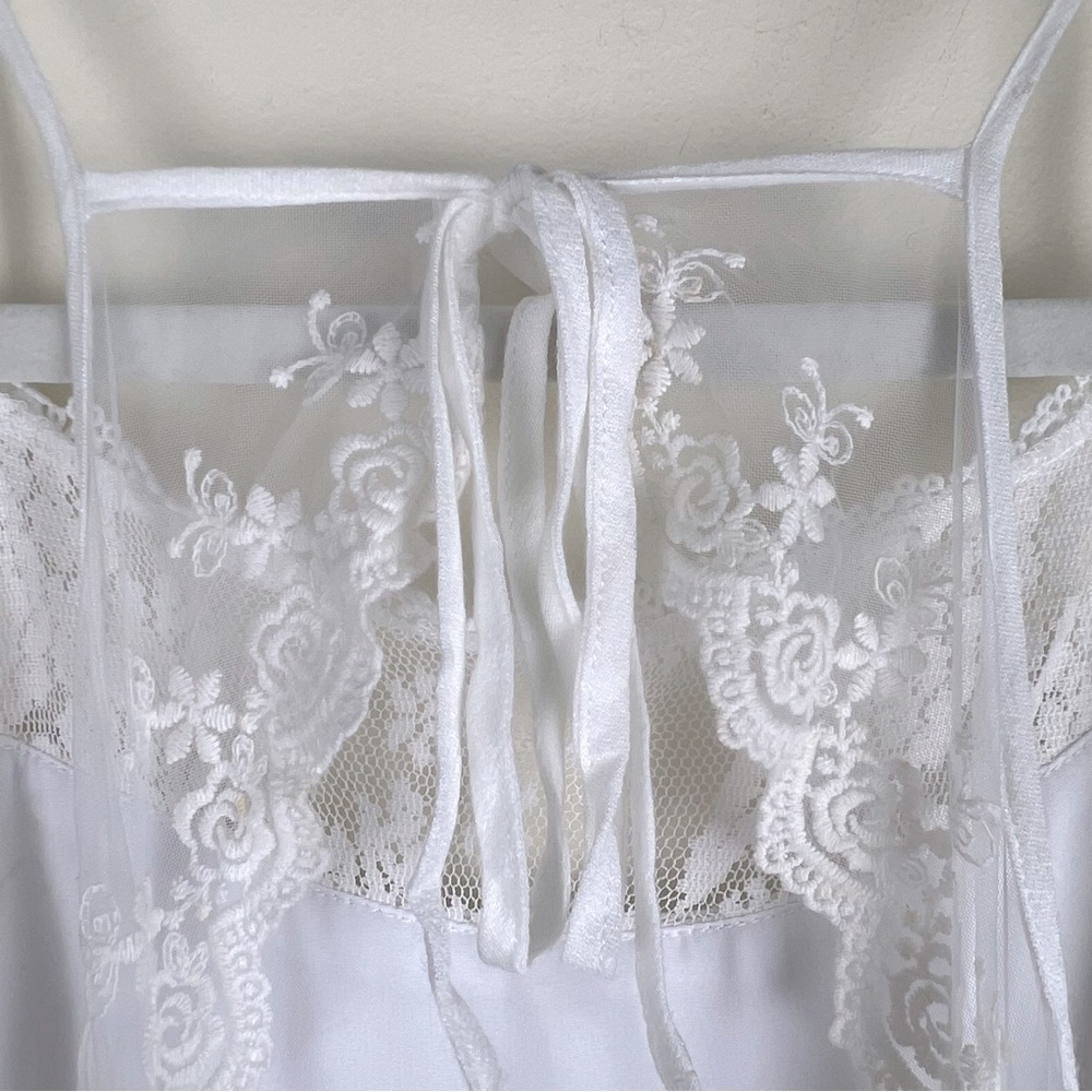 Joyfolie | Girl’s Boho Cottagecore Catrin Lace Ruffle Maxi Dress White | 14 - Picture 11 of 14